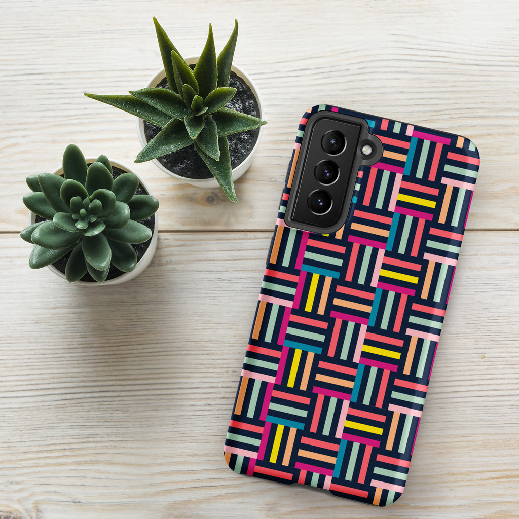 Allsorts Tough case for Samsung® Matte Samsung Galaxy S21 FE Samsung Tough Phone Case Globally Fulfilled