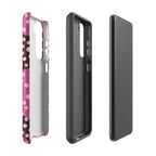 Pink Dots Tough case for Samsung® Matte Samsung Galaxy S21 Samsung Tough Phone Case Globally Fulfilled
