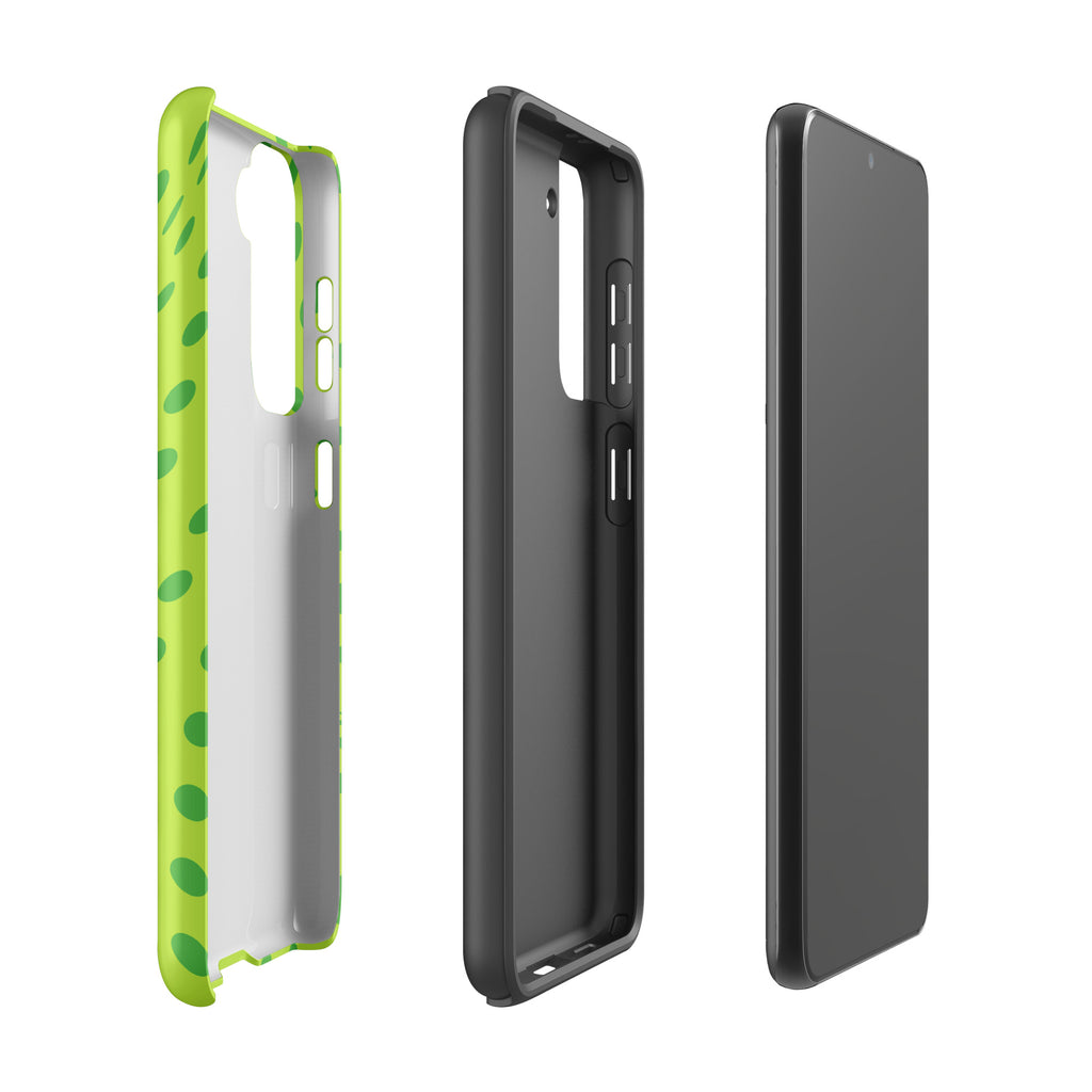 Green Warp - Tough case for Samsung® Matte Samsung Galaxy S21 Samsung Tough Phone Case Globally Fulfilled