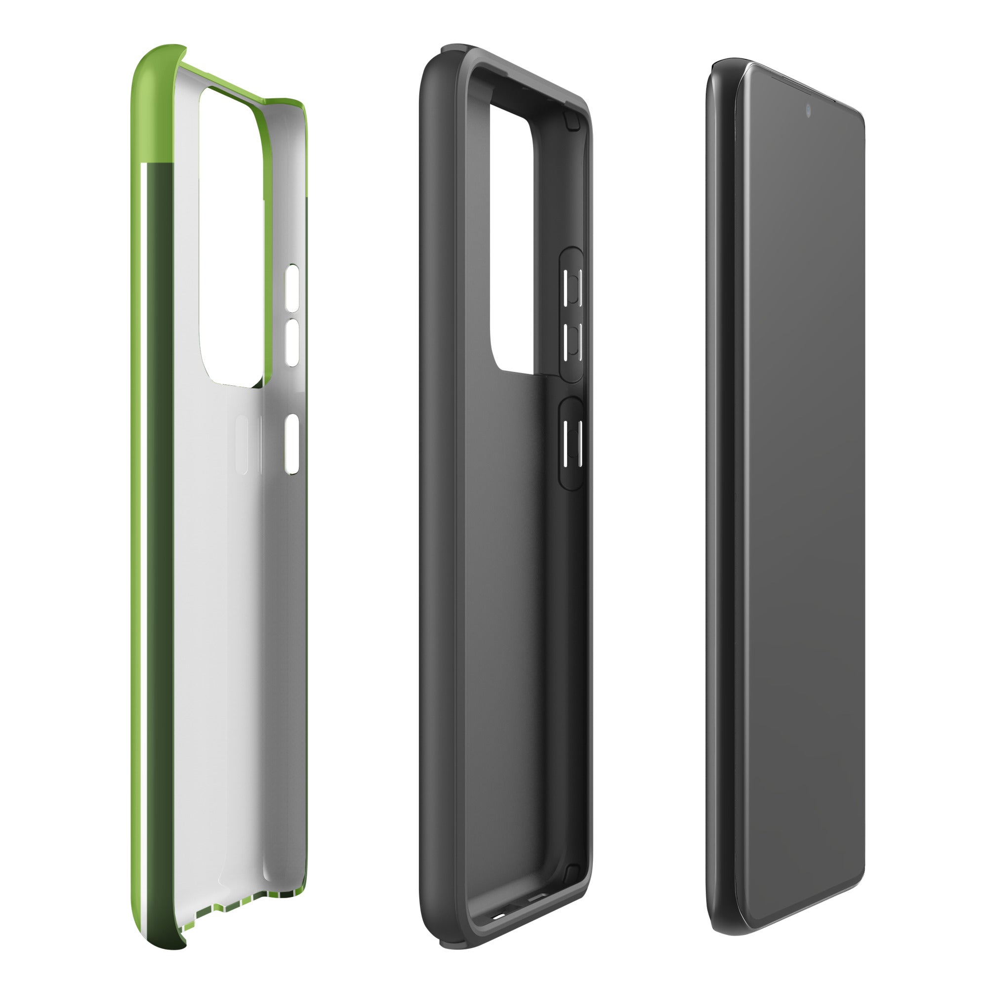 Green Stripe Tough case for Samsung® Samsung Tough Phone Case Globally Fulfilled