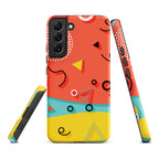 80's Graphic - Tough case for Samsung® Matte Samsung Galaxy S22 Plus Samsung Tough Phone Case Globally Fulfilled Retro