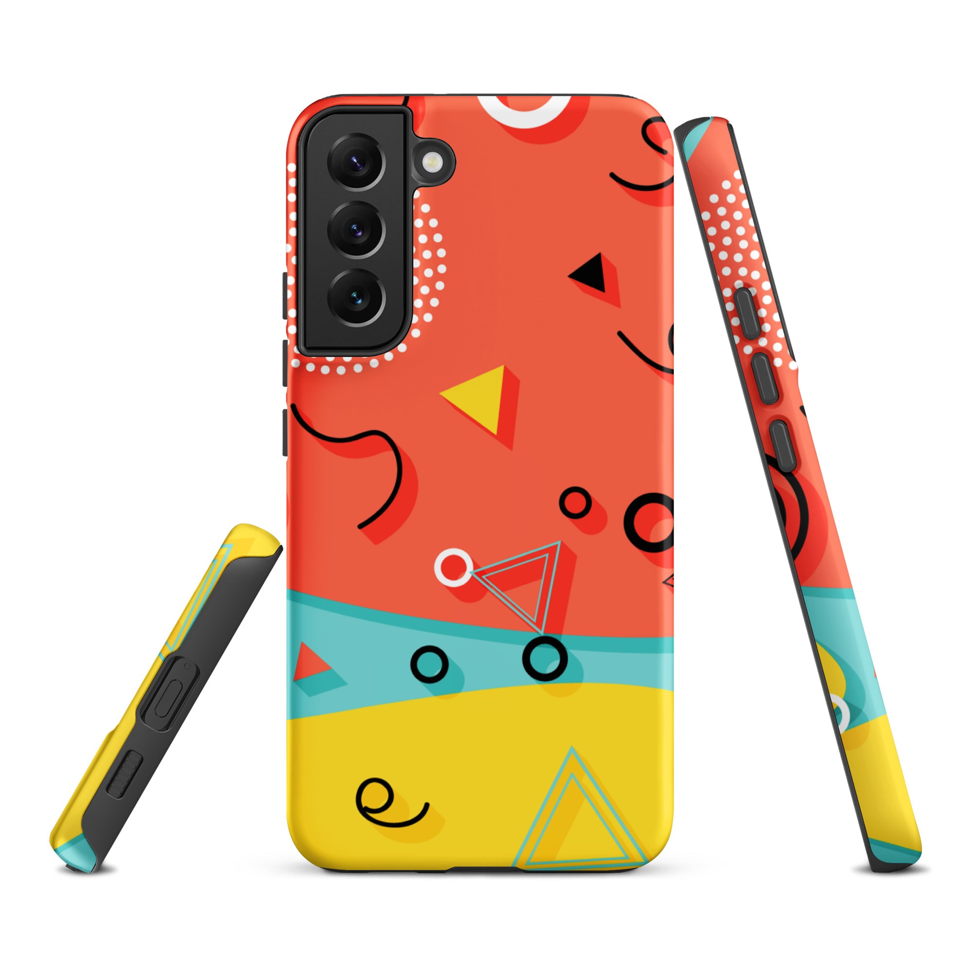 80's Graphic - Tough case for Samsung® Matte Samsung Galaxy S22 Plus Samsung Tough Phone Case Globally Fulfilled Retro