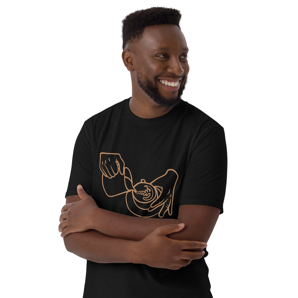 Barista - Short-Sleeve Unisex T-Shirt Unisex T-shirt Coffee Globally Fulfilled Printed Worldwide