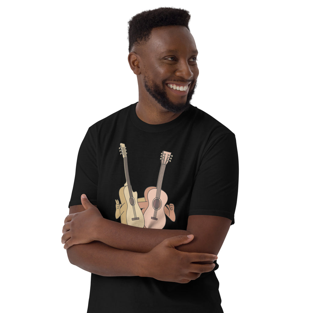 Don't Fret, Guitars - Short-Sleeve Unisex T-Shirt Unisex T-shirt Globally Fulfilled Music Printed Worldwide