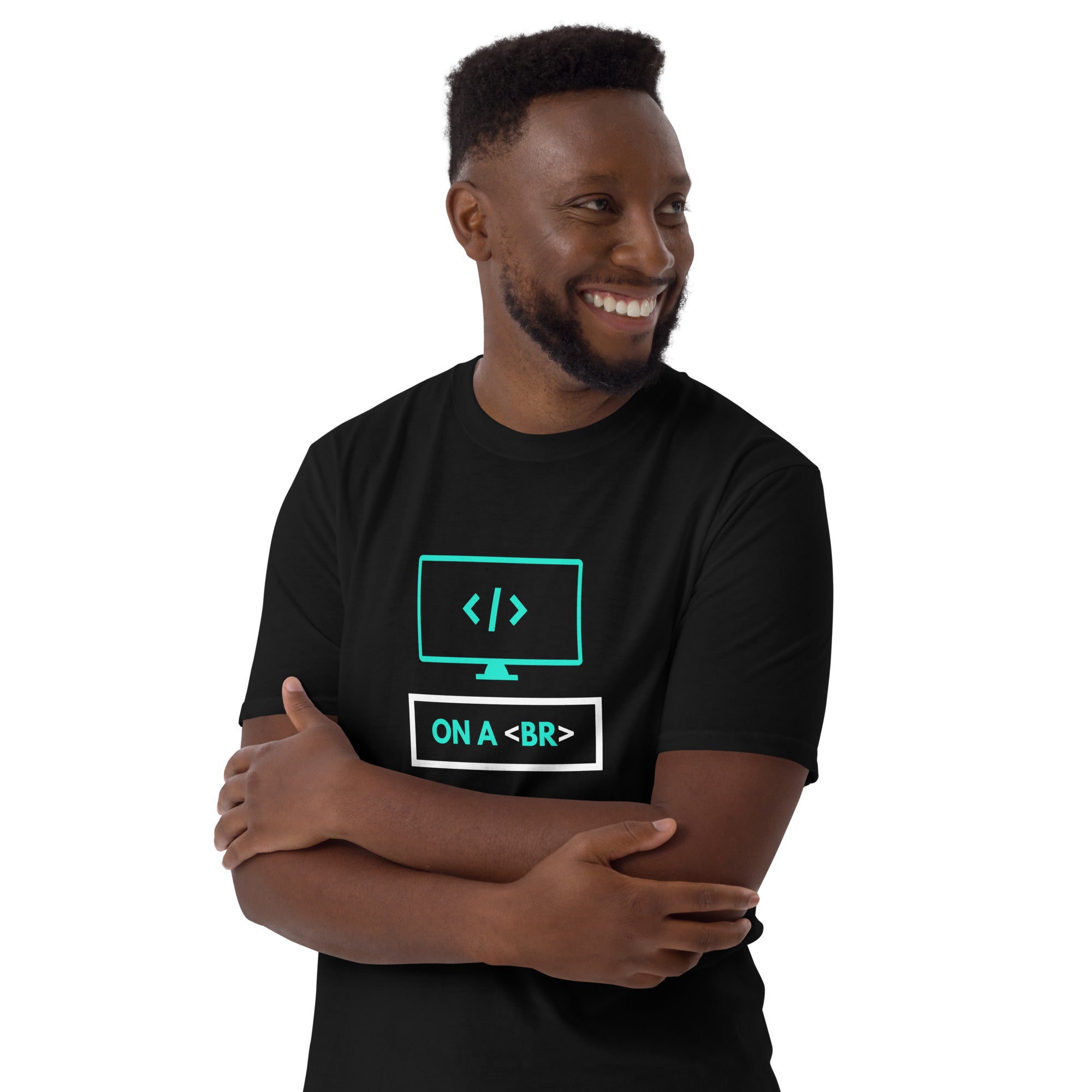 On A Break - Short-Sleeve Unisex T-Shirt Unisex T-shirt Globally Fulfilled Printed Worldwide Tech