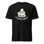 Coffee Lover - Short-Sleeve Unisex T-Shirt Black Unisex T-shirt Coffee Globally Fulfilled Printed Worldwide