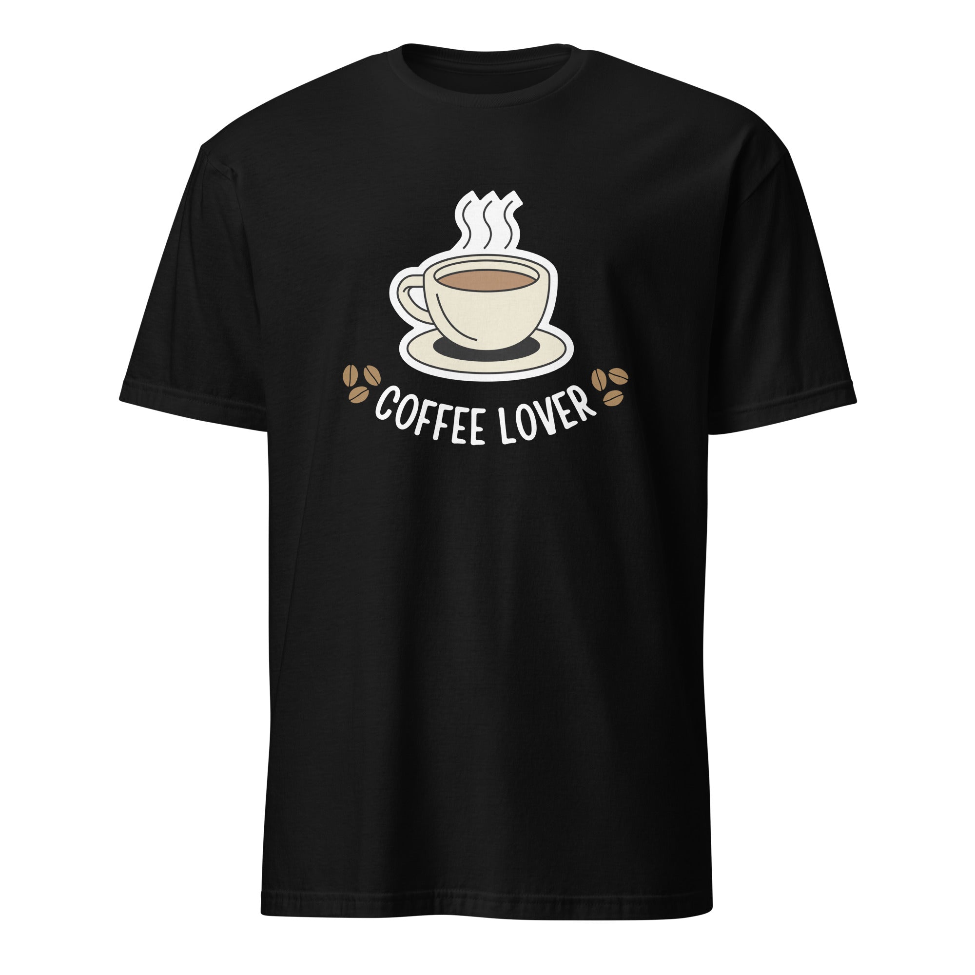 Coffee Lover - Short-Sleeve Unisex T-Shirt Black Unisex T-shirt Coffee Globally Fulfilled Printed Worldwide