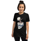 Coffee Skull - Short-Sleeve Unisex T-Shirt Unisex T-shirt Coffee Globally Fulfilled Printed Worldwide