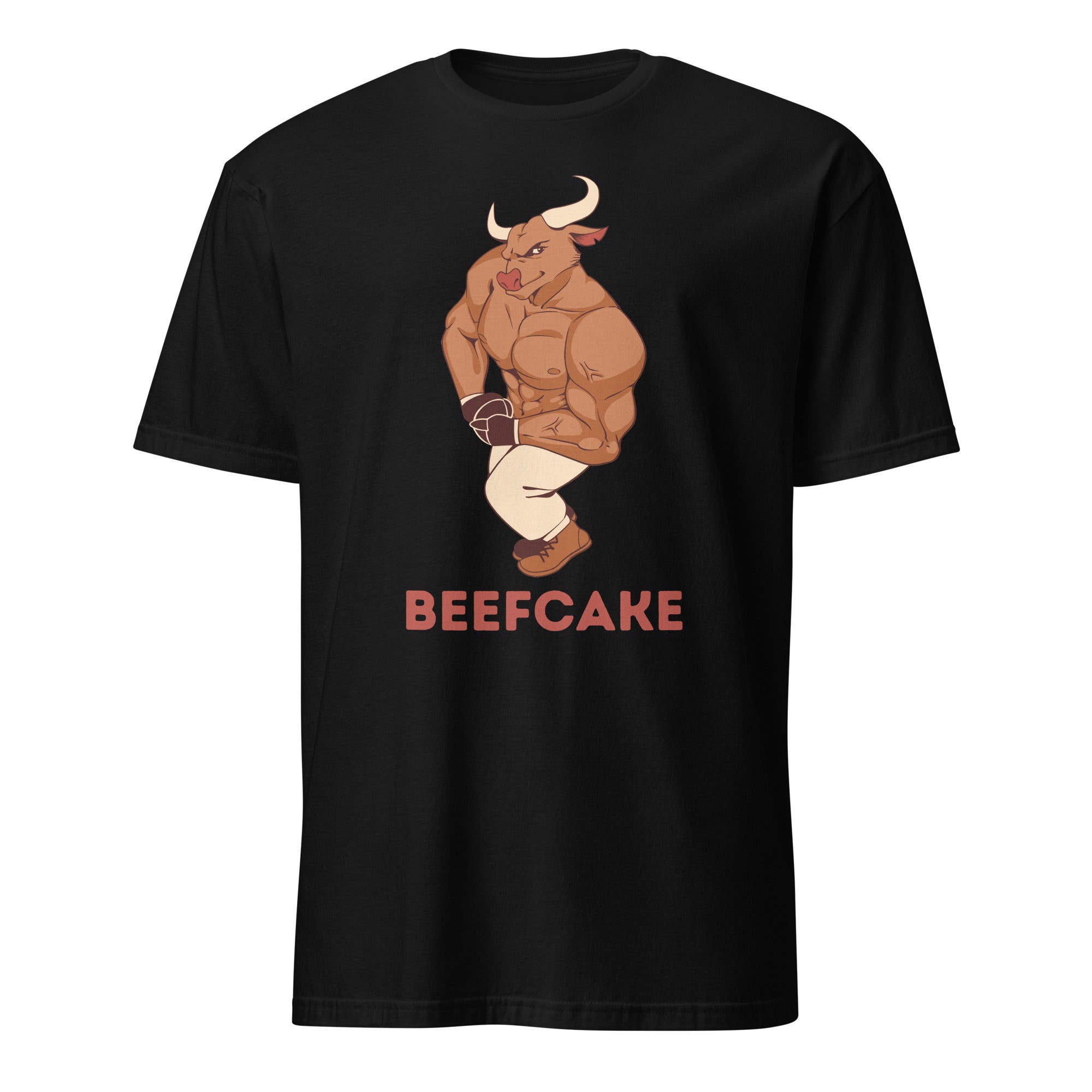 Beefcake - Short-Sleeve Unisex T-Shirt Black Unisex T-shirt Fitness Globally Fulfilled Printed Worldwide