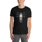 Amplifier Tube Valve - Short-Sleeve Unisex T-Shirt Unisex T-shirt Globally Fulfilled Music Printed Worldwide Retro