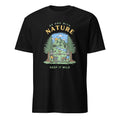 Be One With Nature - Short-Sleeve Unisex T-Shirt Black Unisex T-shirt Environment Globally Fulfilled Printed Worldwide