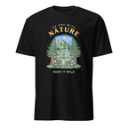 Be One With Nature - Short-Sleeve Unisex T-Shirt Black Unisex T-shirt Environment Globally Fulfilled Printed Worldwide