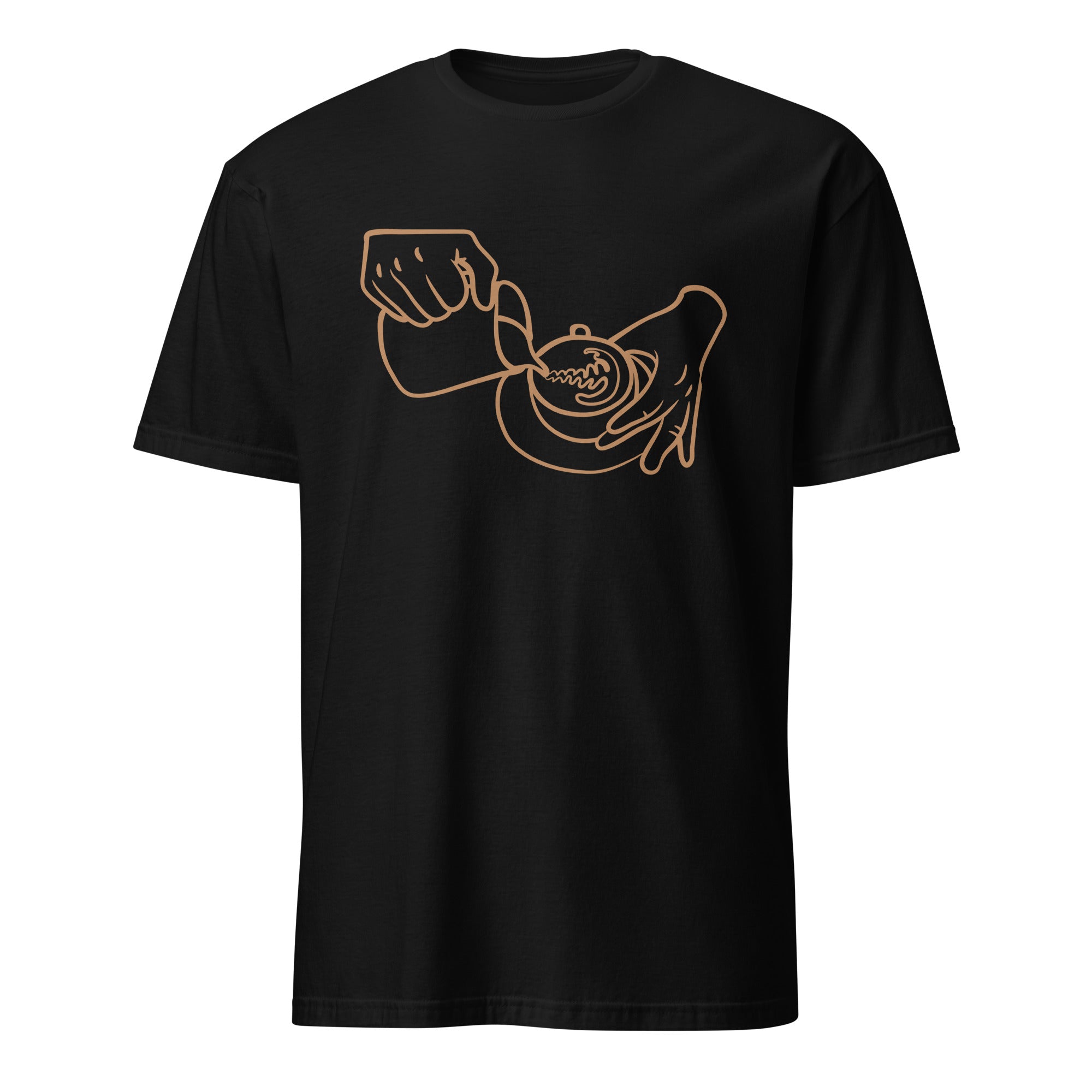 Barista - Short-Sleeve Unisex T-Shirt Black Unisex T-shirt Coffee Globally Fulfilled Printed Worldwide