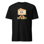 Pi Day - Short-Sleeve Unisex T-Shirt Black Unisex T-shirt Food Globally Fulfilled Maths Printed Worldwide