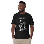 Hep Cat, Drums - Short-Sleeve Unisex T-Shirt Unisex T-shirt Globally Fulfilled Music Printed Worldwide