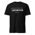 Guitar Timeline Short-Sleeve Unisex T-Shirt Black Unisex T-shirt Globally Fulfilled Music Printed Worldwide