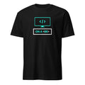 On A Break - Short-Sleeve Unisex T-Shirt Black Unisex T-shirt Globally Fulfilled Printed Worldwide Tech