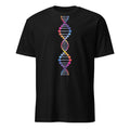 DNA - Short-Sleeve Unisex T-Shirt Black Unisex T-shirt Globally Fulfilled Printed Worldwide Science