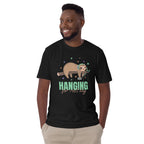 Hanging For Rest Day - Short-Sleeve Unisex T-Shirt Unisex T-shirt Animal Globally Fulfilled Printed Worldwide