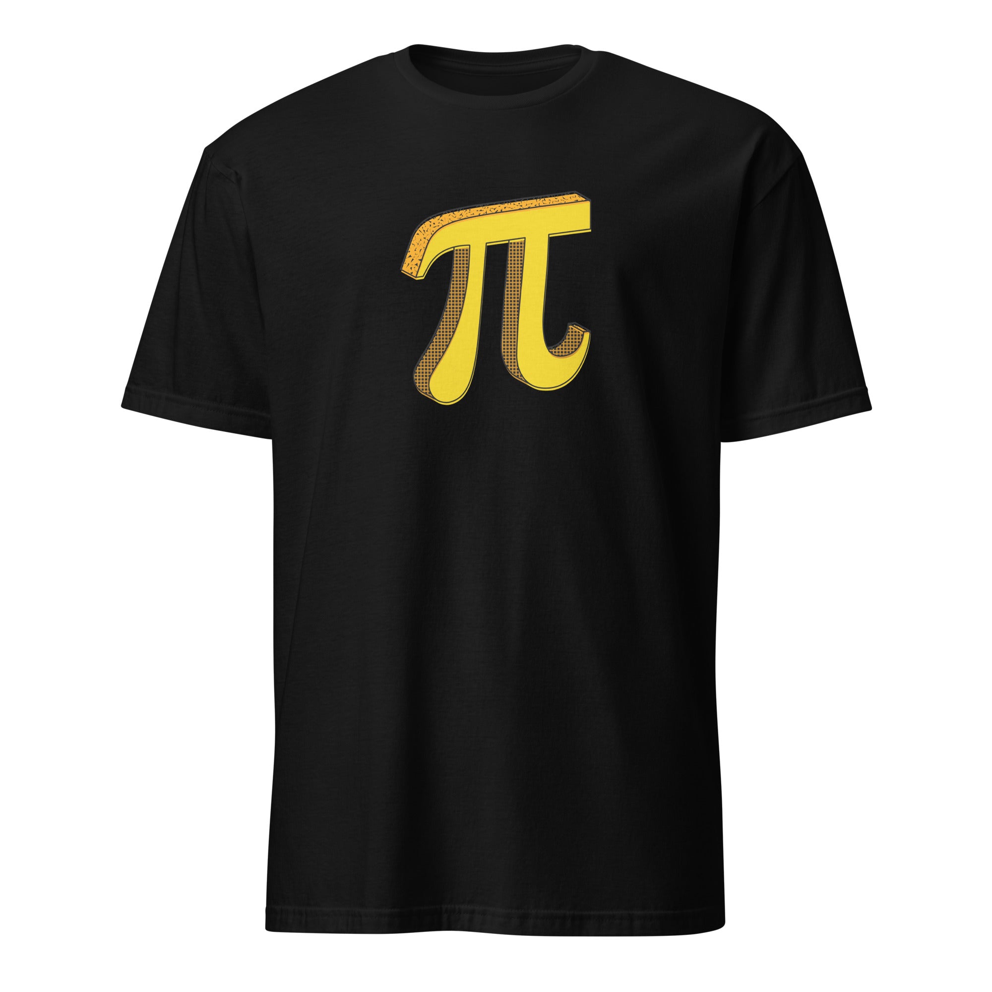 Pi - Short-Sleeve Unisex T-Shirt Black Unisex T-shirt Globally Fulfilled Printed Worldwide Science