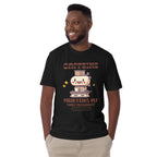 Caffeine Maintains My Sunny Personality - Short-Sleeve Unisex T-Shirt Unisex T-shirt Coffee Globally Fulfilled Printed Worldwide