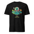 Alien Commute - Short-Sleeve Unisex T-Shirt Black Unisex T-shirt Globally Fulfilled Printed Worldwide Sci Fi