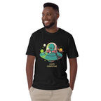 Alien Commute - Short-Sleeve Unisex T-Shirt Unisex T-shirt Globally Fulfilled Printed Worldwide Sci Fi