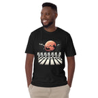 Astronauts Crossing Street In Space - Short-Sleeve Unisex T-Shirt Unisex T-shirt Globally Fulfilled Space