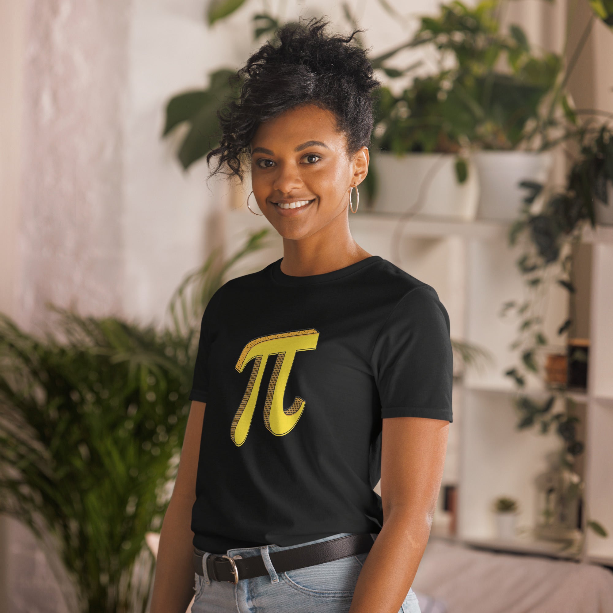 Pi - Short-Sleeve Unisex T-Shirt Unisex T-shirt Globally Fulfilled Printed Worldwide Science