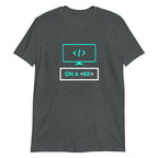 On A Break - Short-Sleeve Unisex T-Shirt Dark Heather Tech