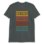 Retro - Short-Sleeve Unisex T-Shirt Dark Heather Retro