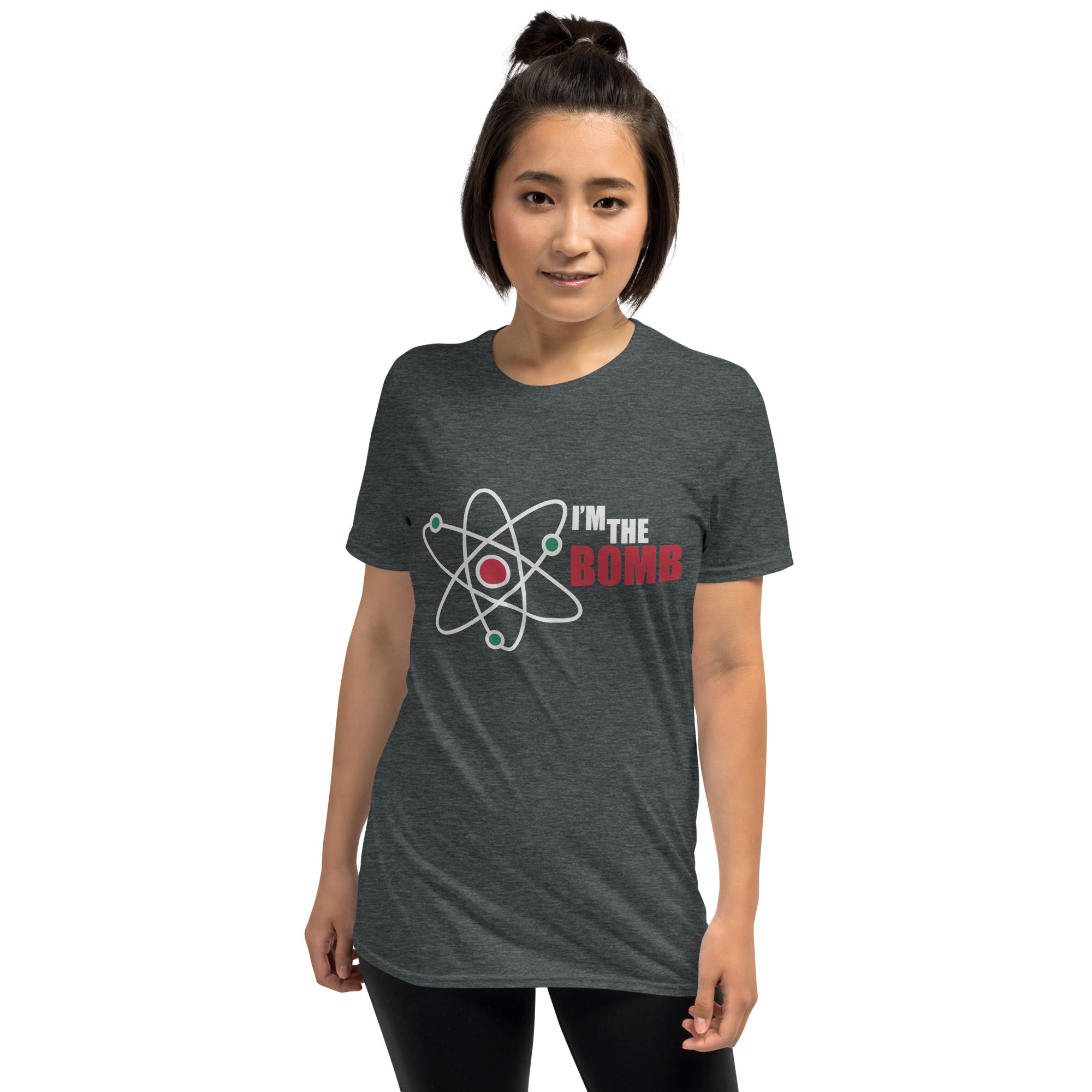 I'm The Bomb, Atom - Short-Sleeve Unisex T-Shirt Unisex T-shirt Globally Fulfilled Printed Worldwide Science