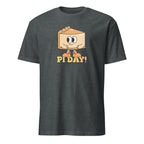 Pi Day - Short-Sleeve Unisex T-Shirt Dark Heather Unisex T-shirt Food Globally Fulfilled Maths Printed Worldwide