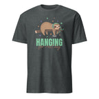 Hanging For Rest Day - Short-Sleeve Unisex T-Shirt Dark Heather Unisex T-shirt Animal Globally Fulfilled Printed Worldwide