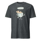 Coffee Time - Short-Sleeve Unisex T-Shirt Dark Heather Unisex T-shirt Coffee Globally Fulfilled Printed Worldwide