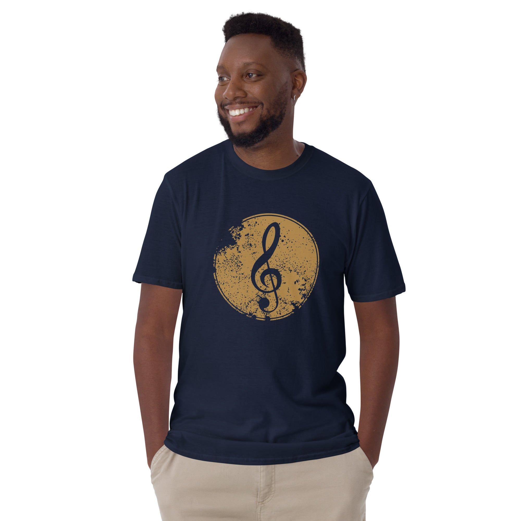 Treble Clef - Short-Sleeve Unisex T-Shirt Music