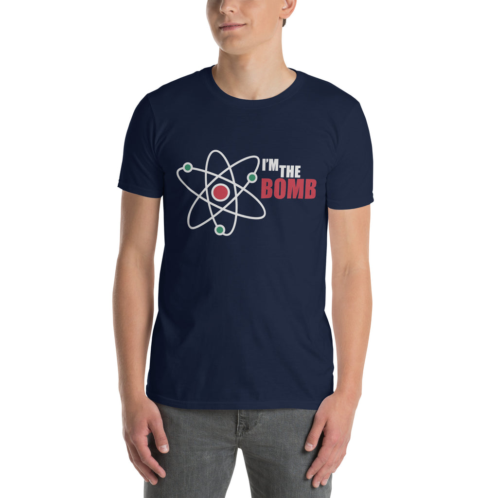I'm The Bomb, Atom - Short-Sleeve Unisex T-Shirt Unisex T-shirt Globally Fulfilled Printed Worldwide Science