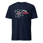 I'm The Bomb, Atom - Short-Sleeve Unisex T-Shirt Navy Unisex T-shirt Globally Fulfilled Printed Worldwide Science