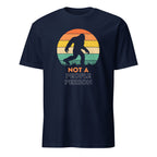Not A People Person - Short-Sleeve Unisex T-Shirt Navy Unisex T-shirt Animal Funny Globally Fulfilled Printed Worldwide
