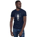 Amplifier Tube Valve - Short-Sleeve Unisex T-Shirt Unisex T-shirt Globally Fulfilled Music Printed Worldwide Retro
