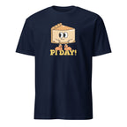 Pi Day - Short-Sleeve Unisex T-Shirt Navy Unisex T-shirt Food Globally Fulfilled Maths Printed Worldwide
