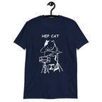 Hep Cat, Drums - Short-Sleeve Unisex T-Shirt Unisex T-shirt Globally Fulfilled Music Printed Worldwide