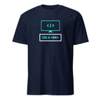 On A Break - Short-Sleeve Unisex T-Shirt Navy Unisex T-shirt Globally Fulfilled Printed Worldwide Tech