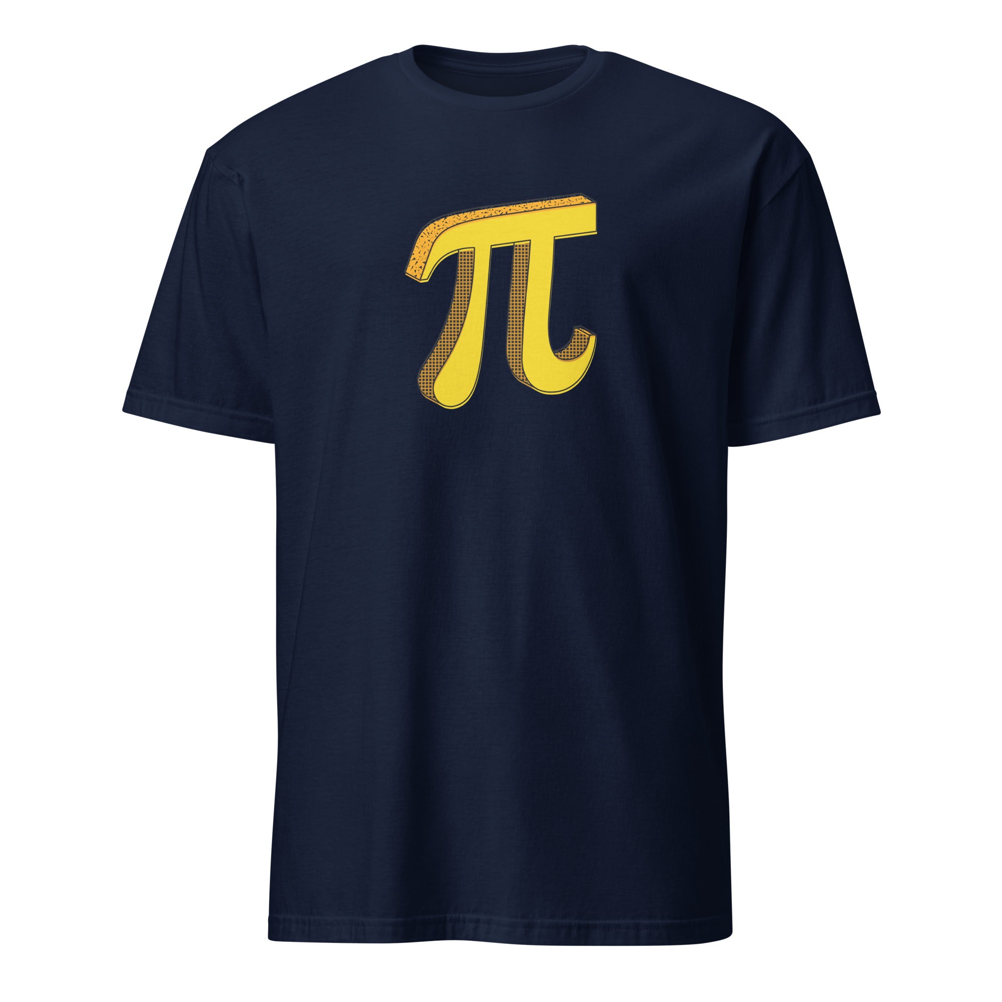 Pi - Short-Sleeve Unisex T-Shirt Navy Unisex T-shirt Globally Fulfilled Printed Worldwide Science
