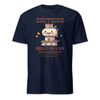 Caffeine Maintains My Sunny Personality - Short-Sleeve Unisex T-Shirt Navy Unisex T-shirt Coffee Globally Fulfilled Printed Worldwide