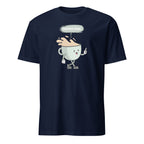 Coffee Time - Short-Sleeve Unisex T-Shirt Navy Unisex T-shirt Coffee Globally Fulfilled Printed Worldwide