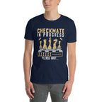 Checkmate In Progress, Chess - Short-Sleeve Unisex T-Shirt Unisex T-shirt Chess Games Globally Fulfilled