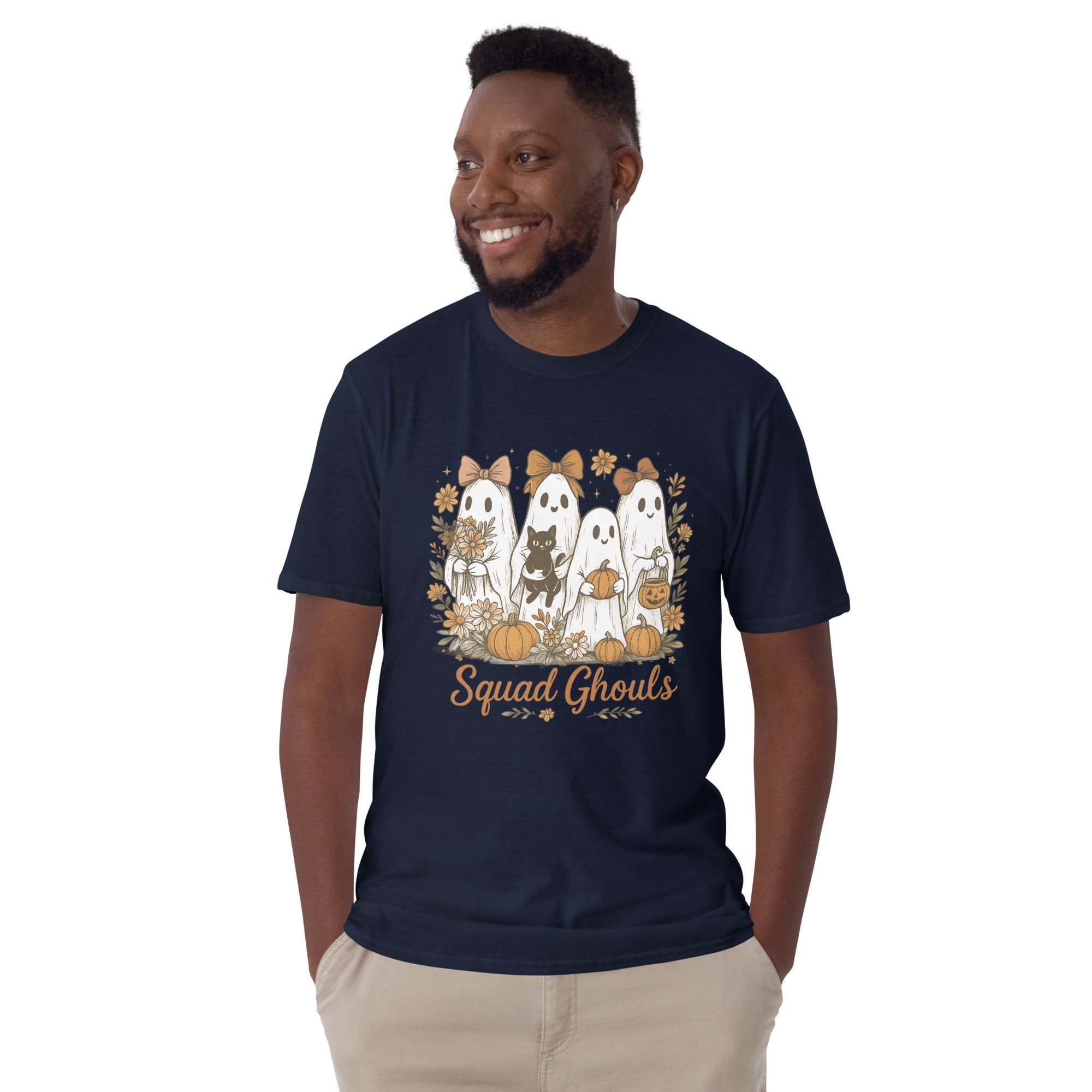 Squad Ghouls, Halloween - Short-Sleeve Unisex T-Shirt Unisex T-shirt Globally Fulfilled Halloween