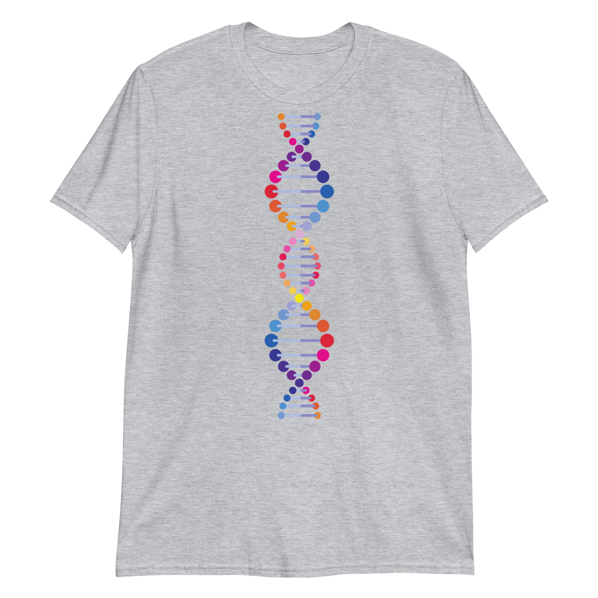 DNA - Short-Sleeve Unisex T-Shirt Sport Grey Unisex T-shirt Globally Fulfilled Printed Worldwide Science