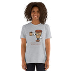 Even My Coffee Needs Coffee - Short-Sleeve Unisex T-Shirt Unisex T-shirt Coffee Globally Fulfilled Printed Worldwide